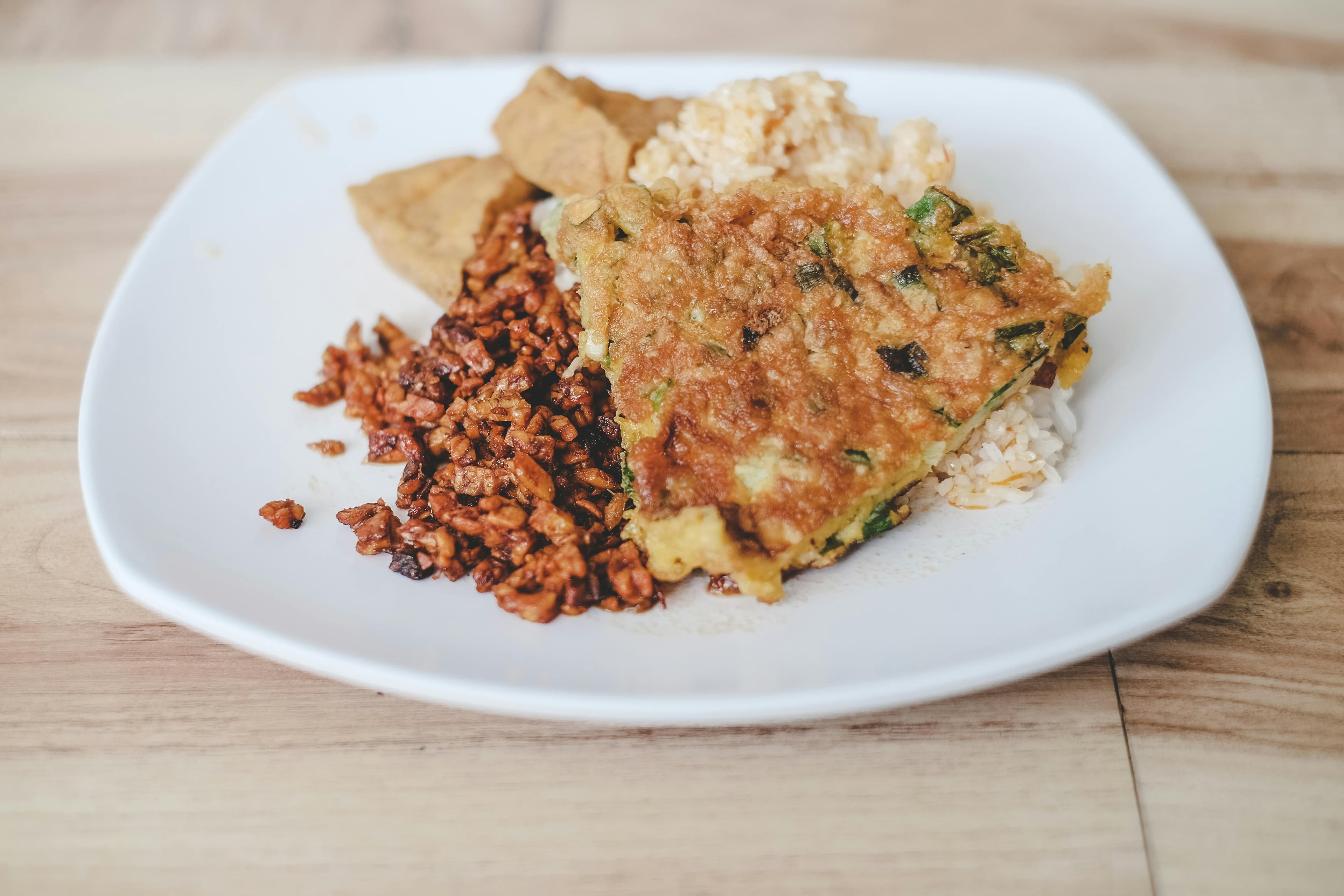 Nasi Telur Dadar