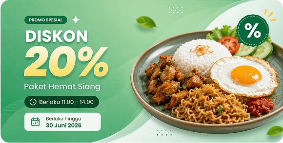 Promo Diskon 20%